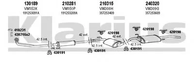 Система выпуска ОГ KLARIUS купить