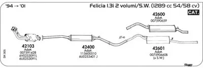 Система выпуска ОГ SIGAM купить