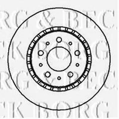Тормозной диск BORG & BECK купить