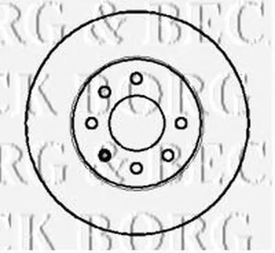 Тормозной диск BORG & BECK купить