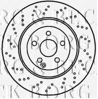 Тормозной диск BORG & BECK купить