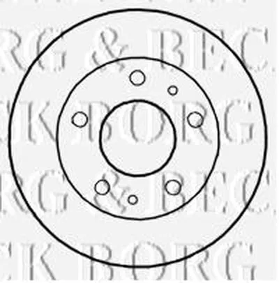 Тормозной диск BORG & BECK купить