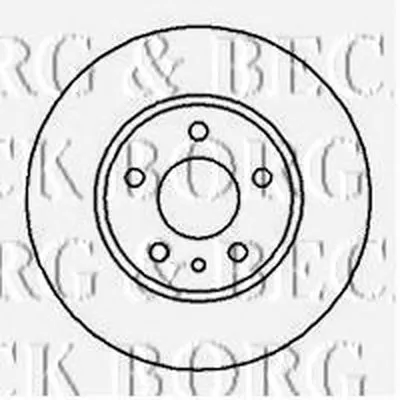 Тормозной диск BORG & BECK купить