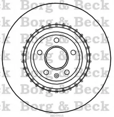 Тормозной диск BORG & BECK купить