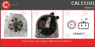 Генератор GENUINE SERIES CASCO купить