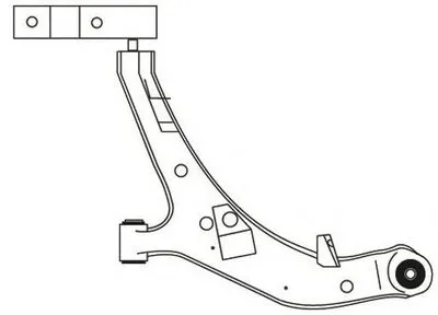 Рычаг независимой подвески колеса, подвеска колеса FRAP купить