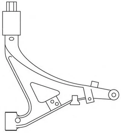 Рычаг независимой подвески колеса, подвеска колеса FRAP купить