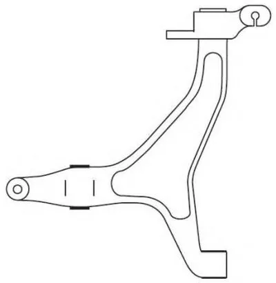Рычаг независимой подвески колеса, подвеска колеса FRAP купить