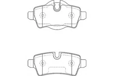 Комплект тормозных колодок, дисковый тормоз WAGNER купить