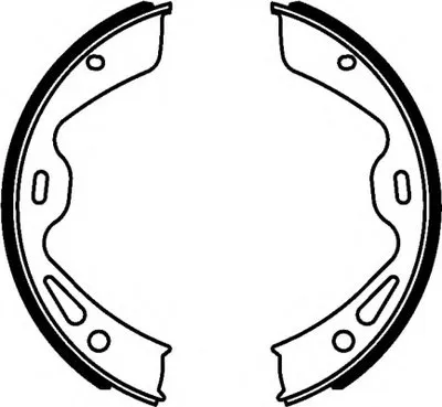 Комплект тормозных колодок, стояночная тормозная система HELLA PAGID купить