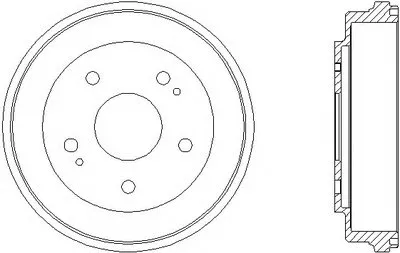 Тормозной барабан HELLA PAGID купить