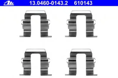 Комплектующие, колодки дискового тормоза ATE купить