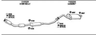 Система выпуска ОГ WALKER купить