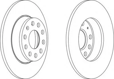 Тормозной диск PREMIER FERODO купить