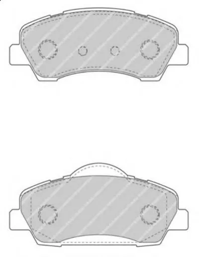 Комплект тормозных колодок, дисковый тормоз PREMIER FERODO купить