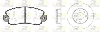 Комплект тормозов, дисковый тормозной механизм Dual Kit ROADHOUSE купить