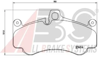 Комплект тормозных колодок, дисковый тормоз SPORTLINE A.B.S. купить