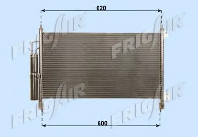 Конденсатор, кондиционер FRIGAIR купить