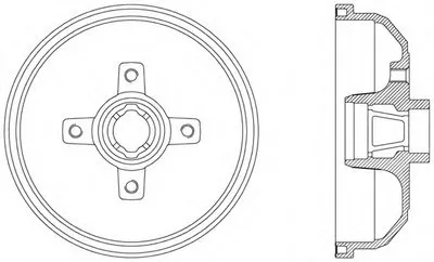 Тормозной барабан ADVANCE OPEN PARTS купить