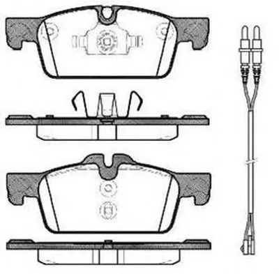 Комплект тормозных колодок, дисковый тормоз RAICAM купить