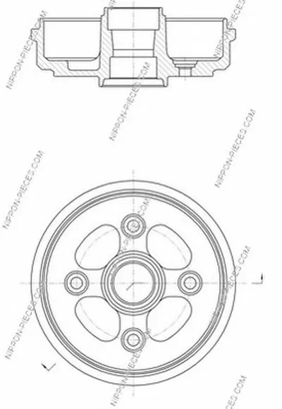 Тормозной барабан NPS купить