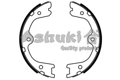 Комплект тормозных колодок, стояночная тормозная система ASHUKI купить