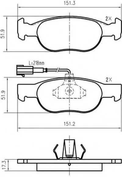 Комплект тормозных колодок, дисковый тормоз VEMA купить