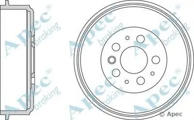 Тормозной барабан APEC braking купить