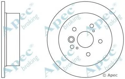 Тормозной диск APEC braking купить
