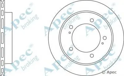 Тормозной диск APEC braking купить