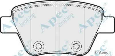 Комплект тормозных колодок, дисковый тормоз APEC braking купить