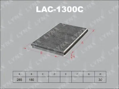 Фильтр, воздух во внутренном пространстве LYNXauto купить