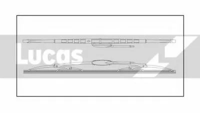Щетка стеклоочистителя LUCAS ELECTRICAL купить