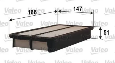 Воздушный фильтр VALEO купить