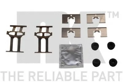 Комплектующие, колодки дискового тормоза NK купить