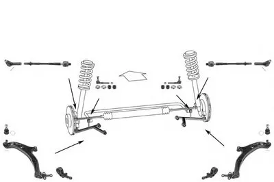 Рулевое управление; Подвеска колеса MEYLE купить