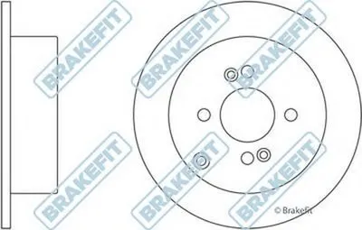 Тормозной диск Brake Fit APEC braking купить
