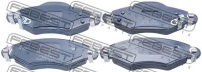 Комплект тормозных колодок, дисковый тормоз FEBEST купить