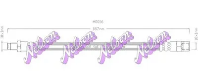 Тормозной шланг BROVEX-NELSON купить