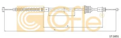 Трос, стояночная тормозная система COFLE купить
