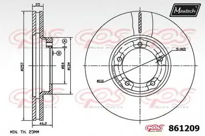Тормозной диск R+ (Regular Plus) MAXTECH купить