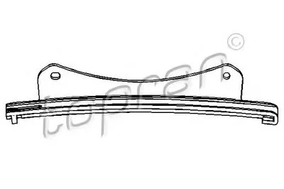 Планка успокоителя, цепь привода TOPRAN купить